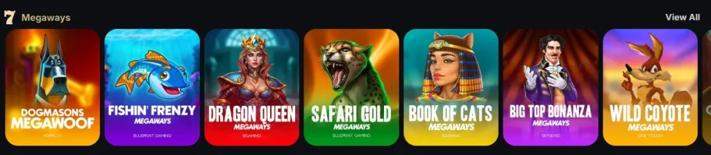 Popular Megaways Slot Machines