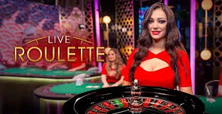 Live roulette game
